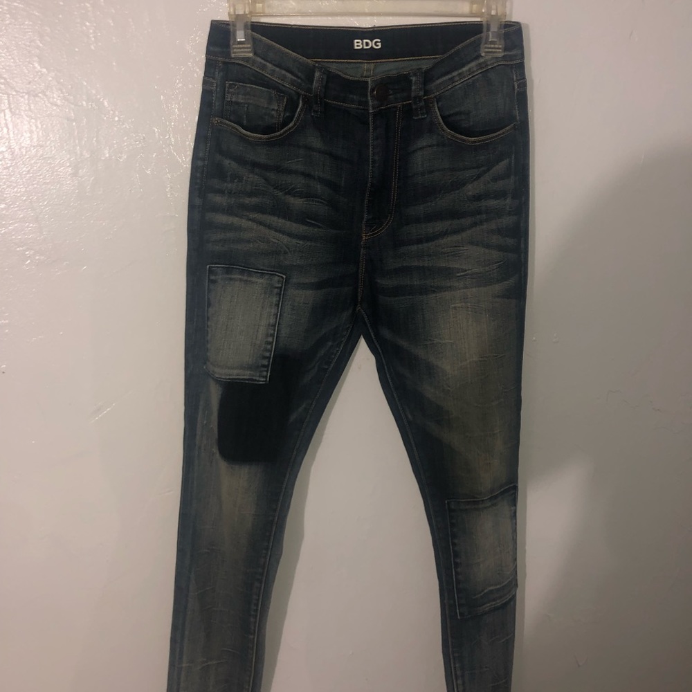 Patch denim